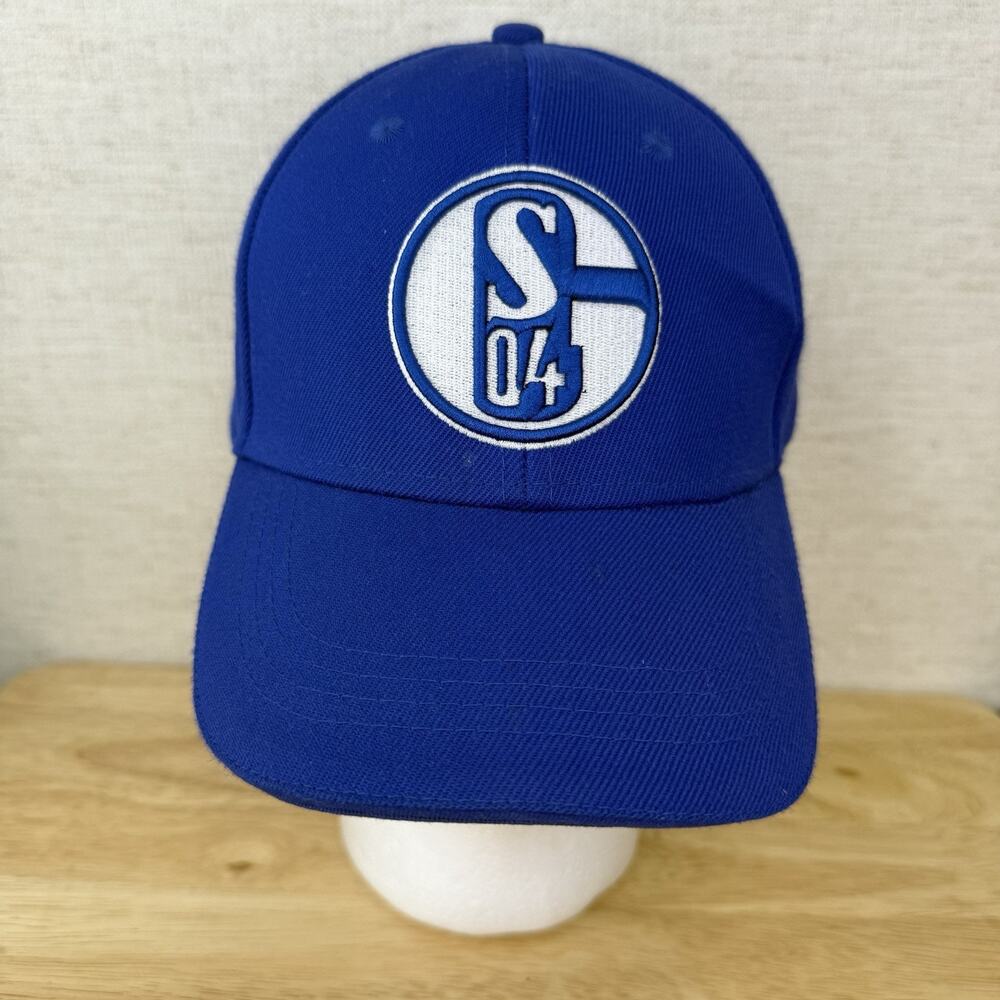 FC Schalke 04 Football Soccer Blue Hat Cap One Size Dad Strap